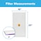 Filtrete Filtrete 16 in. W X 25 in. H X 1 in. D Polypropylene 12 MERV Smart Air Filter 1 pk S-2001-4 - alternate 8
